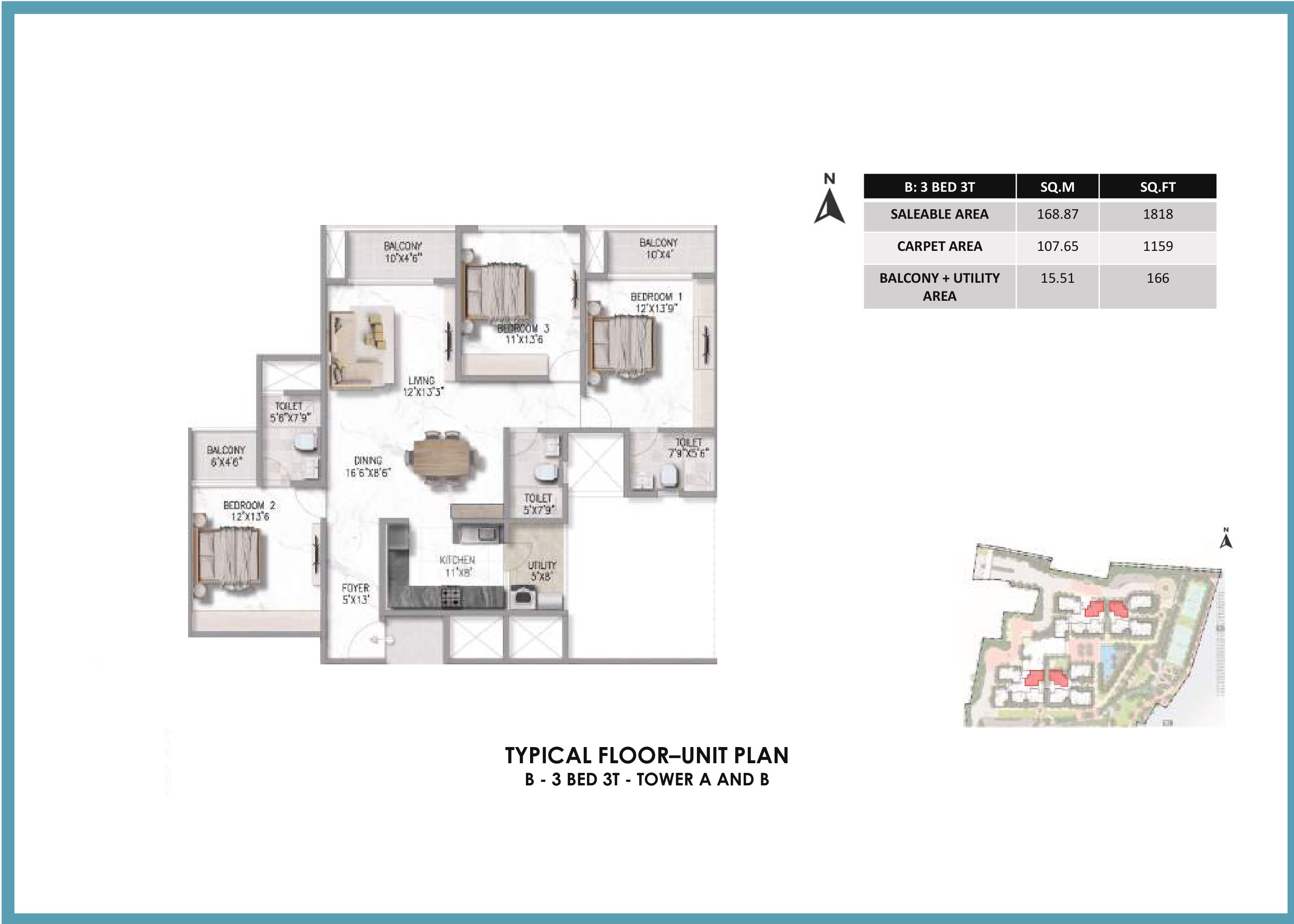 Prestige Evergreen Floor Plan